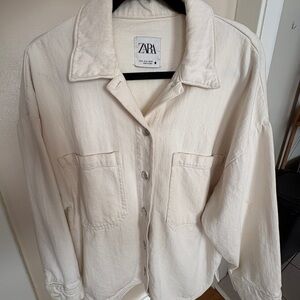Zara Women's Cream Jacket